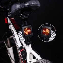 TX129 64-led Intelligent Bicycle Taillight 80 Lumens 1200mAh Battery Automatic Direction Indicator Light Infrared Laser - Black 11 TX129 64-led Intelligent Bicycle Taillight 80 Lumens 1200mAh Battery Automatic Direction Indicator Light Infrared Laser - Black -Zhengbu Shop tx129 64 led intelligent bicycle taillight infrared laser black 1571995717257
