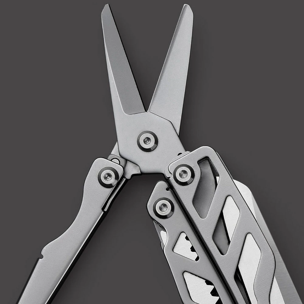 HUOHOU 15 In 1 Multitool Pocket Knife Multi-Pliers Tool With Bottle Opener Saw Cutter For Survival By Xiaomi Youpin - Silver 5 HUOHOU 15 In 1 Multitool Pocket Knife Multi-Pliers Tool With Bottle Opener Saw Cutter For Survival By Xiaomi Youpin - Silver - Image 5